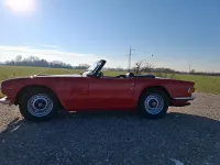 Gebraucht Triumph TR6 145 PS (106 kW) 1972 Rot Cabrio