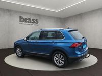 Gebraucht VW Tiguan Highline 150 PS (110 kW) 2019 Caribbean blue metallic SUV