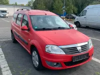 Gebraucht Dacia Logan MCV 105 PS (77 kW) 2009 Rot Kombi