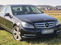 Gebraucht Mercedes C250 204 PS (150 kW) 2012 Schwarz Limousine