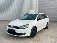 Gebraucht VW Golf VI 105 PS (77 kW) 2012 Weiß Kombi