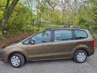 Gebraucht Seat Alhambra Ecomotive 150 PS (110 kW) 2010 Braun Van / Kleinbus