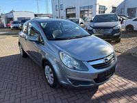 Gebraucht Opel Corsa Edition 69 PS (50 kW) 2010 Silbersee/perl silber (m2) Kleinwagen