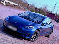 Gebraucht Tesla Model 3 Long Range AWD 366 kW (498 PS) 2021 Blau Limousine