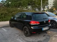 Second-hand VW Golf VI 122 CP (89 kW) 2010 Negru Hatchback