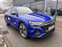 Gebraucht Audi Q8 e-tron S-Line 250 kW (340 PS) 2023 Blau SUV