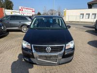 Gebraucht VW Touran Conceptline 105 PS (77 kW) 2008 Schwarz Van / Kleinbus