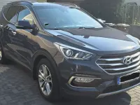 Gebraucht Hyundai Santa Fe Premium 200 PS (147 kW) 2016 Blau SUV