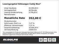 Gebraucht VW Caddy Style 116 PS (85 kW) 2024 Deep black perleffekt Van / Kleinbus
