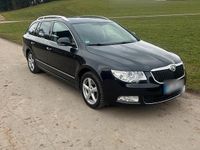 Gebraucht Skoda Superb 170 PS (125 kW) 2011 Schwarz Limousine