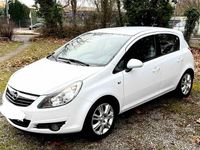 Gebraucht Opel Corsa 90 PS (66 kW) 2010 Weiß Kleinwagen