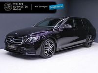 Gebraucht Mercedes E220 AMG 194 PS (142 kW) 2020 Metalliclack obsidianschwarz Kombi