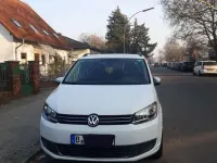 Gebraucht VW Touran Comfortline 150 PS (110 kW) 2014 Weiß Van / Kleinbus