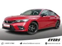 Gebraucht Honda Civic Hybrid 184 PS (135 kW) 2023 Premium crystal red Limousine