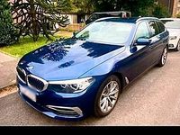 Gebraucht BMW 520 Luxury Line 190 PS (139 kW) 2018 Blau Kombi