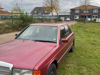 Usata Mercedes 190 1991 Rosso Berlina