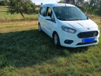Gebraucht Ford Tourneo Courier 100 PS (73 kW) 2019 Weiß Van / Kleinbus