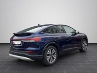 Gebraucht Audi Q4 Sportback e-tron Advanced Plus 150 kW (204 PS) 2022 Navarrablau metallic (metallic) SUV