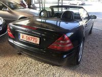 Gebraucht Mercedes SLK230 193 PS (141 kW) 1998 Blau metallic Cabrio