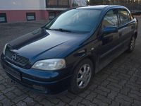 Gebraucht Opel Astra 101 PS (74 kW) 2002 Blau Limousine