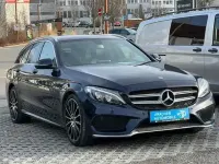 Gebraucht Mercedes C250 AMG line 211 PS (155 kW) 2017 Blau Kombi