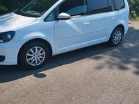 Gebraucht VW Touran 105 PS (77 kW) 2014 Weiß Van / Kleinbus