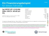 Używany VW up! move up! 65 KM (47 kW) 2021 Biały Hatchback