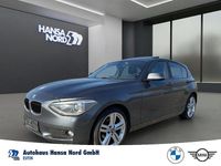 Gebraucht BMW 118 143 PS (105 kW) 2015 Grau / mineralgrau (metallic) Kleinwagen
