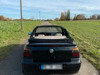Gebraucht VW Golf 115 PS (84 kW) 2000 Schwarz Cabrio