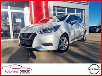 Gebraucht Nissan Micra Acenta 90 PS (66 kW) 2018 Weiß Kleinwagen