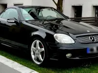 Gebraucht Mercedes SLK320 AMG 218 PS (160 kW) 2004 Schwarz Cabrio