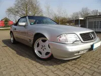 Gebraucht Mercedes SL320 231 PS (169 kW) 1996 Silber Cabrio