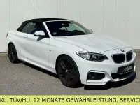 Gebraucht BMW 220 M Sport 184 PS (135 kW) 2015 Weiß Cabrio