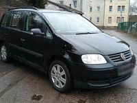 Gebraucht VW Touran 102 PS (75 kW) 2003 Schwarz Van / Kleinbus