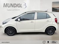Gebraucht Kia Picanto Edition 7 67 PS (49 kW) 2021 M9y) milky beige met. (beige Kleinwagen
