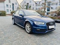 Gebraucht Audi A3 S-Line 150 PS (110 kW) 2015 Blau Limousine