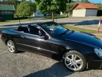 Gebraucht Mercedes CLK350 Avantgarde 272 PS (200 kW) 2006 Schwarz Cabrio