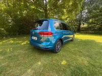 Gebraucht VW Touran Highline 150 PS (110 kW) 2019 Blau Van / Kleinbus