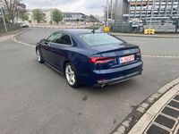Second-hand Audi A5 Sport 252 CP (185 kW) 2018 Albastru Coupe