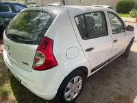 Gebraucht Dacia Sandero 75 PS (55 kW) 2009 Weiß Limousine