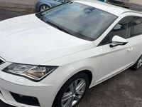 Usado Seat Leon ST Reference 116 HP (85 kW) 2017 Branco Carrinha