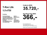 Neu VW T-Roc Life 116 PS (85 kW) 2026 Grau SUV