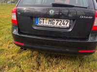 Gebraucht Skoda Octavia 122 PS (89 kW) 2010 Schwarz Limousine