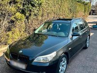 Gebraucht BMW 520 163 PS (119 kW) 2007 Schwarz Kombi