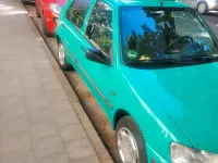 Gebraucht Peugeot 106 45 PS (33 kW) 1996 Grün Kleinwagen