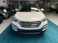 Gebraucht Hyundai Santa Fe Premium 197 PS (144 kW) 2015 Weiß SUV