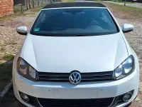 Gebraucht VW Golf Cabriolet 140 PS (102 kW) 2014 Weiß Cabrio