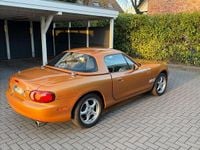 Second-hand Mazda MX5 110 CP (80 kW) 1999 Auriu Cabrio