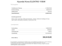 gebraucht Hyundai Kona Elektro Trend-Paket/Elektr.Heckkl./Navi/Sit