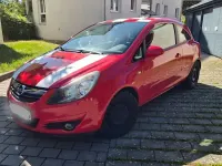 Gebraucht Opel Corsa 90 PS (66 kW) 2007 Rot Kleinwagen